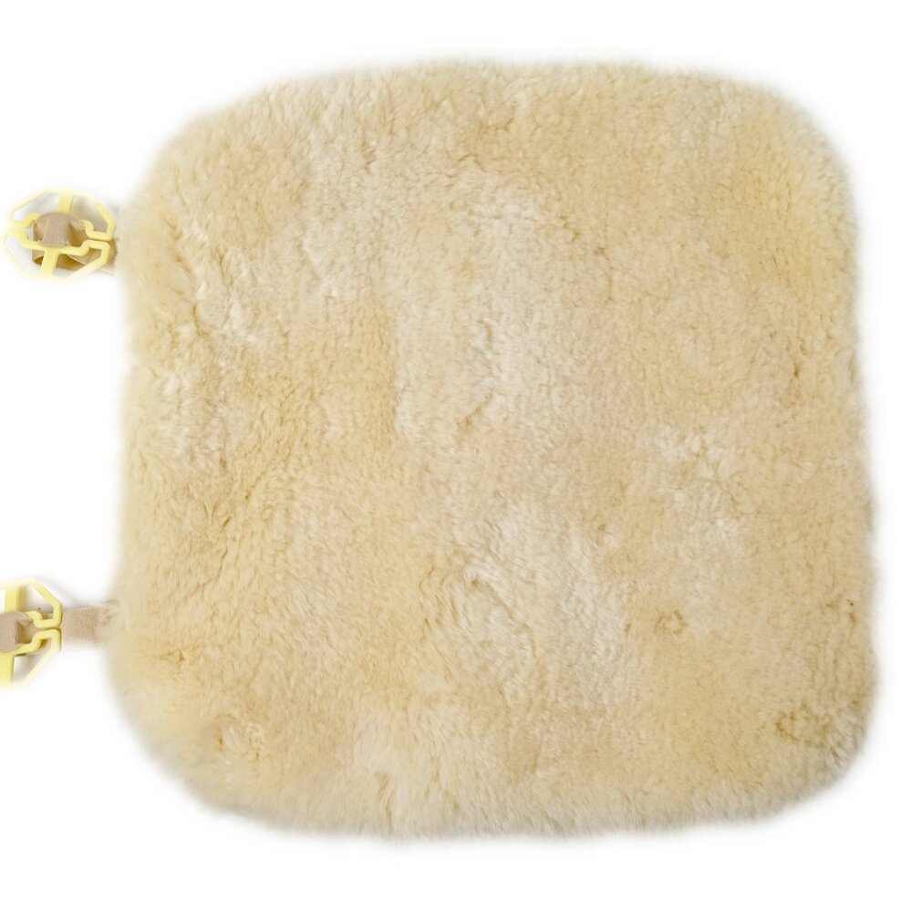 Natural Automotive Classic Sheepskin Chair Pad | 1-Piece | Beige